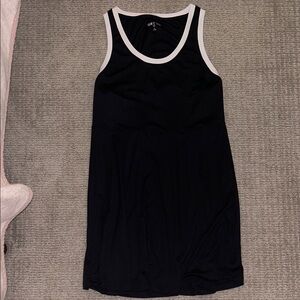 Year of Ours Black and White Dress